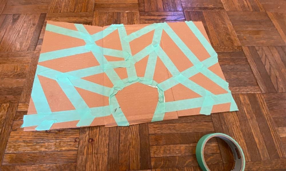 Step 2:  Tape Image