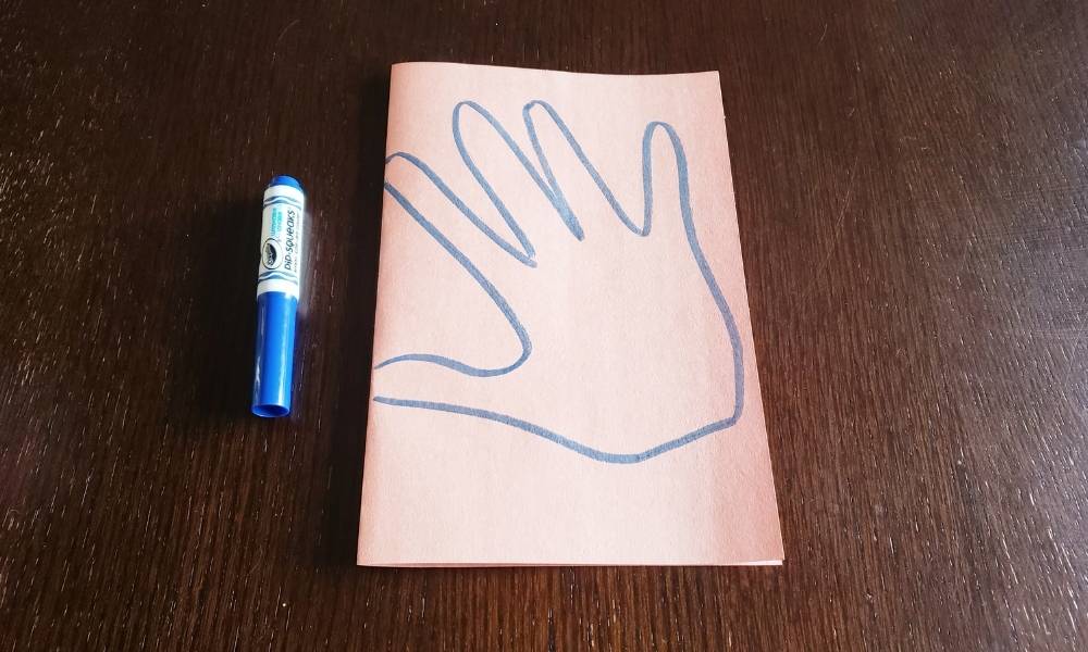 Step 2:  Fold & Trace Image