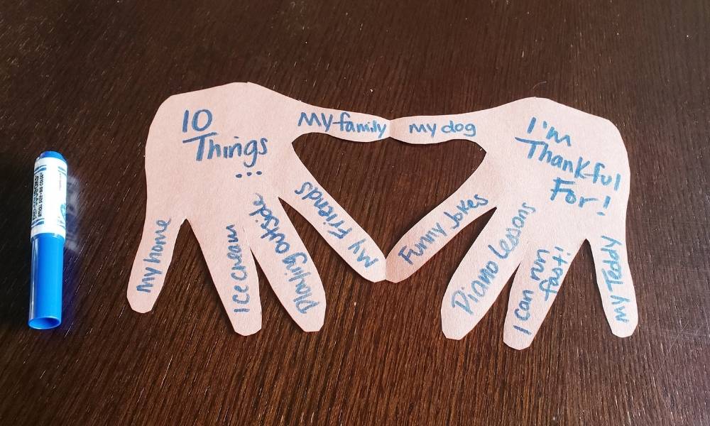 Step 5:  Express Thanks Image