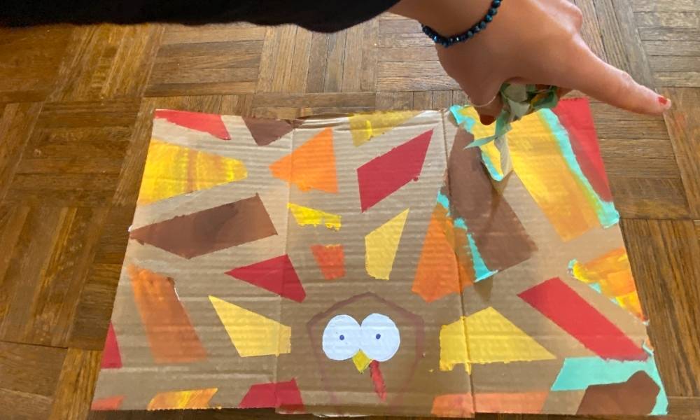 Step 5:  Paint & Peel Image