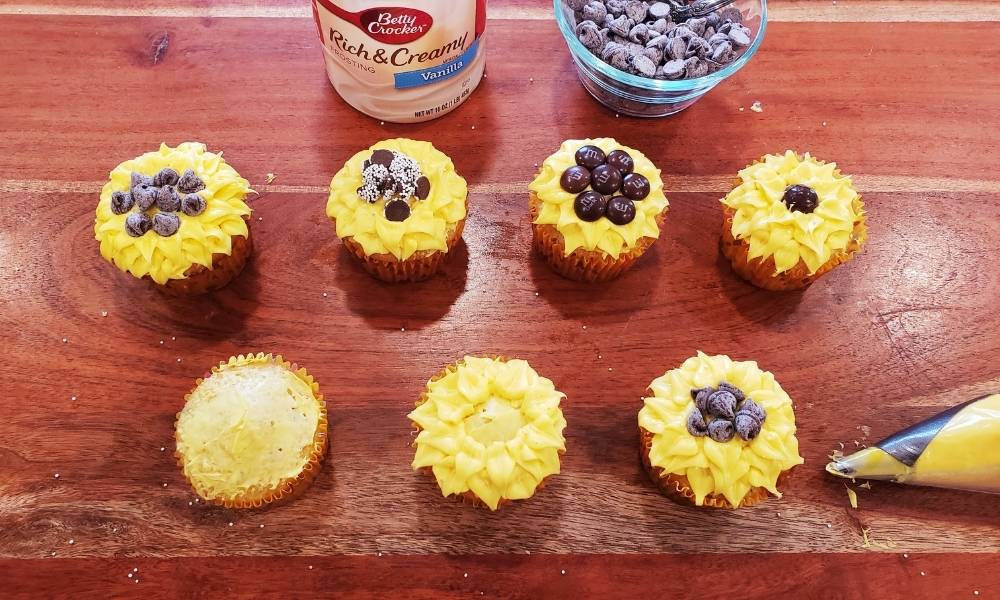 Step 5:  Make Your Sunflowers! Image