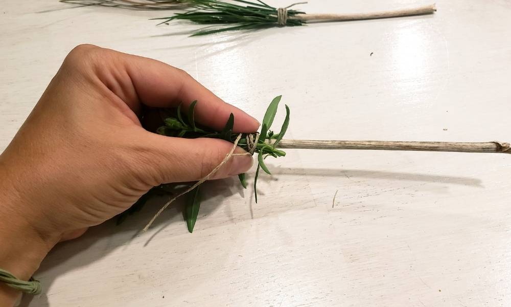 Step 4:  Wrap Your Brushes Image