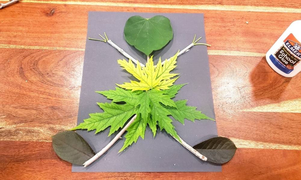 Step 5:  Layer On More Leaves Image