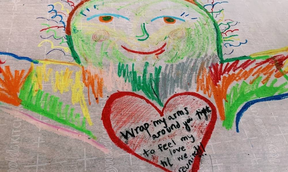Step 4:  Sweet Message Image