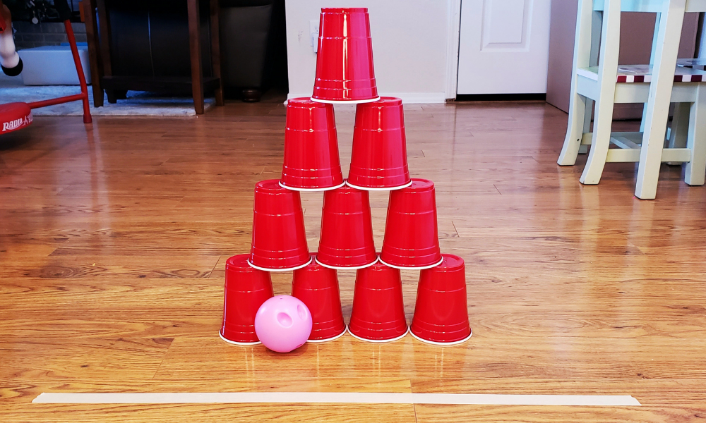 Bowling with Cups
