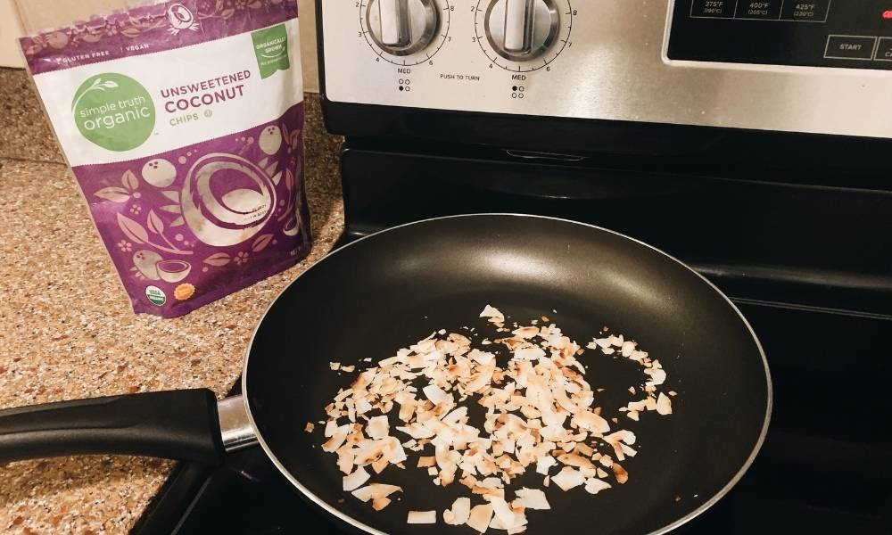 Step 2:  Toast Your Coconut Image