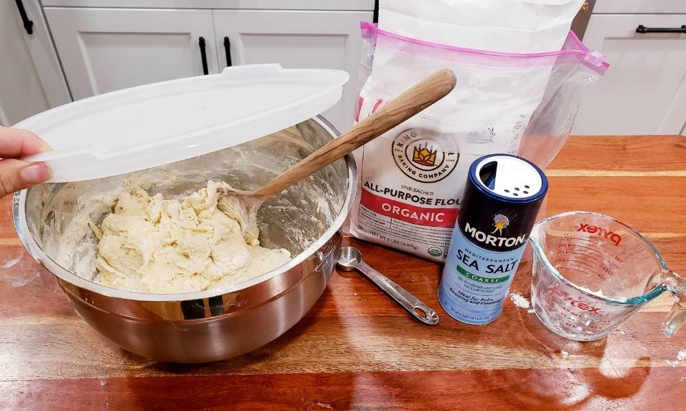 Step 3:  Add Flour & Cover Image